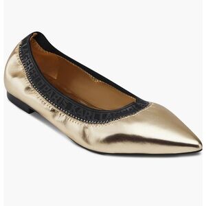 NEW KARL LAGERFELD Vinette Pointed Toe Flat Size 7.5